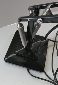 1950s Type 1227 BLACK Anglepoise Lamp by Herbert Terry & Sons, Redditch. REWIRED