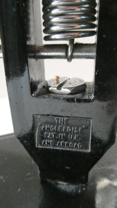 1950s Type 1227 BLACK Anglepoise Lamp by Herbert Terry & Sons, Redditch. REWIRED