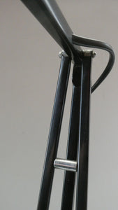 1950s Type 1227 BLACK Anglepoise Lamp by Herbert Terry & Sons, Redditch. REWIRED