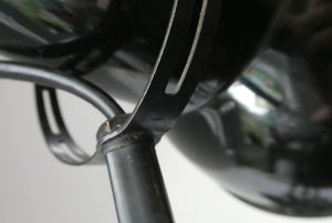 1950s Type 1227 BLACK Anglepoise Lamp by Herbert Terry & Sons, Redditch. REWIRED