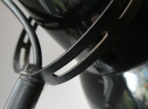 1950s Type 1227 BLACK Anglepoise Lamp by Herbert Terry & Sons, Redditch. REWIRED