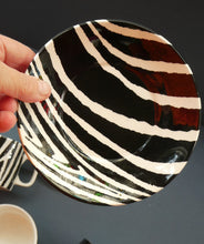 Load image into Gallery viewer, JOB LOT. Rare 1980s Midwinter Pattern &quot;SAFARI&quot; Zebra Stripes by Roy Midwinter
