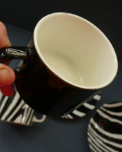 Load image into Gallery viewer, JOB LOT. Rare 1980s Midwinter Pattern &quot;SAFARI&quot; Zebra Stripes by Roy Midwinter
