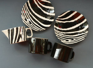 JOB LOT. Rare 1980s Midwinter Pattern "SAFARI" Zebra Stripes by Roy Midwinter