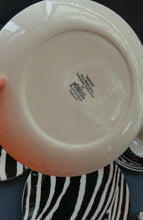 Load image into Gallery viewer, JOB LOT. Rare 1980s Midwinter Pattern &quot;SAFARI&quot; Zebra Stripes by Roy Midwinter
