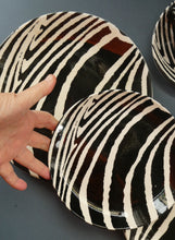 Load image into Gallery viewer, JOB LOT. Rare 1980s Midwinter Pattern &quot;SAFARI&quot; Zebra Stripes by Roy Midwinter
