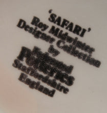 Load image into Gallery viewer, JOB LOT. Rare 1980s Midwinter Pattern &quot;SAFARI&quot; Zebra Stripes by Roy Midwinter
