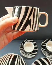 Load image into Gallery viewer, JOB LOT. Rare 1980s Midwinter Pattern &quot;SAFARI&quot; Zebra Stripes by Roy Midwinter

