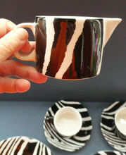 Load image into Gallery viewer, JOB LOT. Rare 1980s Midwinter Pattern &quot;SAFARI&quot; Zebra Stripes by Roy Midwinter
