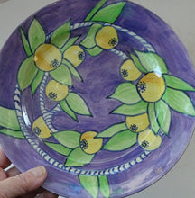 Load image into Gallery viewer, SCOTTISH POTTERY. Scottish Lady Decorator / Painter. 1930s Hand-Painted Plate. 9 inches
