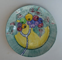 Load image into Gallery viewer, SCOTTISH POTTERY. Scottish Lady Decorator / Painter. 1930s Hand-Painted Plate. 8 3/4 inches
