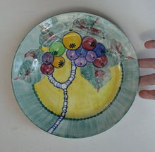 Load image into Gallery viewer, SCOTTISH POTTERY. Scottish Lady Decorator / Painter. 1930s Hand-Painted Plate. 8 3/4 inches
