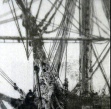 Load image into Gallery viewer, William Lionel Wyllie (1851 – 1931) HMS Victory in Portsmouth Dockyard. Pencil Signed Etching
