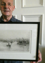 Load image into Gallery viewer, ORIGINAL ETCHING: William Lionel Wyllie (1851 – 1931) LEITH HARBOUR, Edinburgh. Pencil Signed
