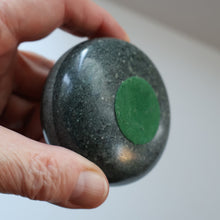 Load image into Gallery viewer, Sweet Little Miniature SCOTTIH GRANITE Curling Stone Desk Ornament or Paperweight
