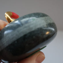 Load image into Gallery viewer, Sweet Little Miniature SCOTTIH GRANITE Curling Stone Desk Ornament or Paperweight
