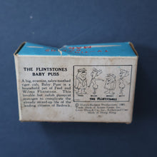 Load image into Gallery viewer, 1961 Vintage Miniature Toy Figurine by Marx. TV Tinykins in Box: The  Flint stones; BABY PUSS
