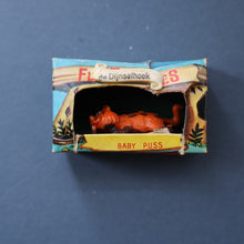 Load image into Gallery viewer, 1961 Vintage Miniature Toy Figurine by Marx. TV Tinykins in Box: The  Flint stones; BABY PUSS
