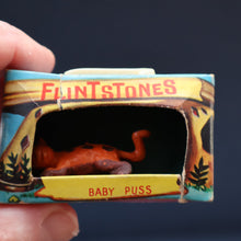 Load image into Gallery viewer, 1961 Vintage Miniature Toy Figurine by Marx. TV Tinykins in Box: The  Flint stones; BABY PUSS
