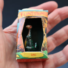 Load image into Gallery viewer, 1961 Vintage Miniature Toy Figurine by Marx. TV Tinykins in Box: The  Flint stones; DINO the Dinosaur
