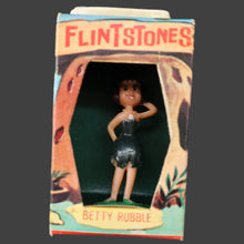 Load image into Gallery viewer, 1961 Vintage Miniature Toy Figurine by Marx. TV Tinykins in Box: The Flintstones; BETTY RUBBLE
