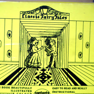 Very Rare Set of MURRAY'S Classic Fairy Tales (Treasure Hour). 12 Miniature Books in the Rare Box Shaped Like a Victorian Bookshop