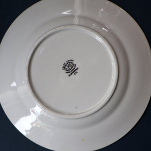 Vintage 1930s ART DECO Foley China SILHOUETTE Pattern Trio (Cup, Saucer and Side Plate)