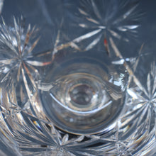 Load image into Gallery viewer, EDINBURGH CRYSTAL. Set of FOUR Champagne Coupes / Tall Sherbet Glasses. STAR OF EDINBURGH Pattern: 5 1/8 inches 

