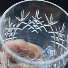 Load image into Gallery viewer, EDINBURGH CRYSTAL. PAIR of Large Brandy Glasses. Lomond Pattern. 5 inches
