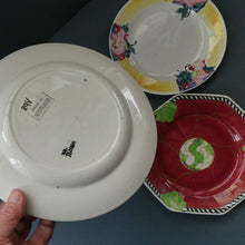 Load image into Gallery viewer, SCOTTISH POTTERY. Job Lot of 1920s BOUGH Pottery Plates. All painted by Richard Amour
