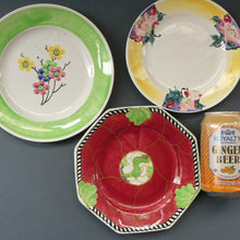Load image into Gallery viewer, SCOTTISH POTTERY. Job Lot of 1920s BOUGH Pottery Plates. All painted by Richard Amour
