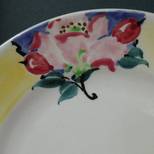 SCOTTISH POTTERY. Job Lot of 1920s BOUGH Pottery Plates. All painted by Richard Amour