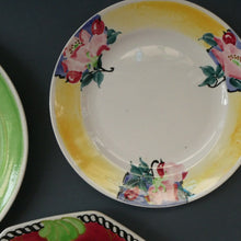 Load image into Gallery viewer, SCOTTISH POTTERY. Job Lot of 1920s BOUGH Pottery Plates. All painted by Richard Amour
