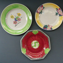 Load image into Gallery viewer, SCOTTISH POTTERY. Job Lot of 1920s BOUGH Pottery Plates. All painted by Richard Amour
