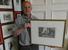 Load image into Gallery viewer, Antique Scottish Etching. John Clerk of Eldin Craigmillar Carse 1776 Framed
