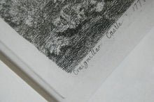 Load image into Gallery viewer, Antique Scottish Etching. John Clerk of Eldin Craigmillar Carse 1776 Framed
