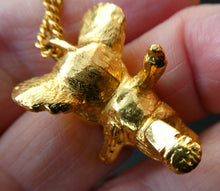 Load image into Gallery viewer, 1980s Austriallian Team Official Mascot. Willy the Koala Gold Necklace
