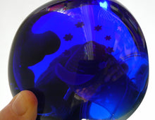 Load image into Gallery viewer, HUGE Caithness Glass Paperweight. FANTASY ISLAND: (Midnight Mountain)
