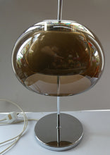 Load image into Gallery viewer, Vintage 1970s Space Age GUZZINI STYLE Table Lamp with Double Skinned Ball Shade  (B)
