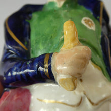 Load image into Gallery viewer, RARE 1850s Staffordshire Figurine of the Emperor Napoleon Holding a Baton
