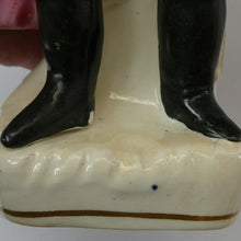 Load image into Gallery viewer, RARE 1850s Staffordshire Figurine of the Emperor Napoleon Holding a Baton
