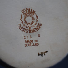 Load image into Gallery viewer, SCOTTISH POTTERY: 1960s BUCHAN Stoneware Two Jugs and One Small Platter. ALPINE Pattern
