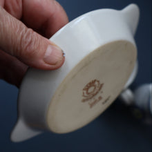 Load image into Gallery viewer, SCOTTISH POTTERY: 1960s BUCHAN Stoneware Two Jugs and One Small Platter. ALPINE Pattern
