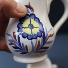 Load image into Gallery viewer, SCOTTISH POTTERY: 1960s BUCHAN Stoneware Two Jugs and One Small Platter. ALPINE Pattern
