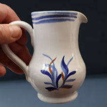 Load image into Gallery viewer, SCOTTISH POTTERY: 1960s BUCHAN Stoneware Two Jugs and One Small Platter. ALPINE Pattern
