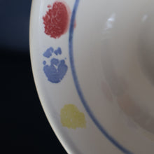 Load image into Gallery viewer, SCOTTISH POTTERY. 1980s Buchan Pottery Large Sugar Bowl. Decorated with the Rare &quot;New Town&quot; pattern 
