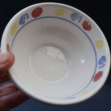 Load image into Gallery viewer, SCOTTISH POTTERY. 1980s Buchan Pottery Large Sugar Bowl. Decorated with the Rare &quot;New Town&quot; pattern 
