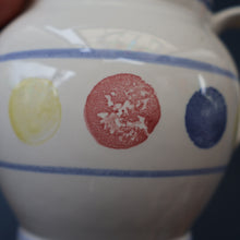 Load image into Gallery viewer, SCOTTISH POTTERY. 1980s Buchan Pottery Large Jug. Decorated with the Rare &quot;New Town&quot; pattern
