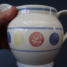 Load image into Gallery viewer, SCOTTISH POTTERY. 1980s Buchan Pottery Large Jug. Decorated with the Rare &quot;New Town&quot; pattern
