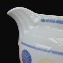 Load image into Gallery viewer, SCOTTISH POTTERY. 1980s Buchan Pottery Large Jug. Decorated with the Rare &quot;New Town&quot; pattern
